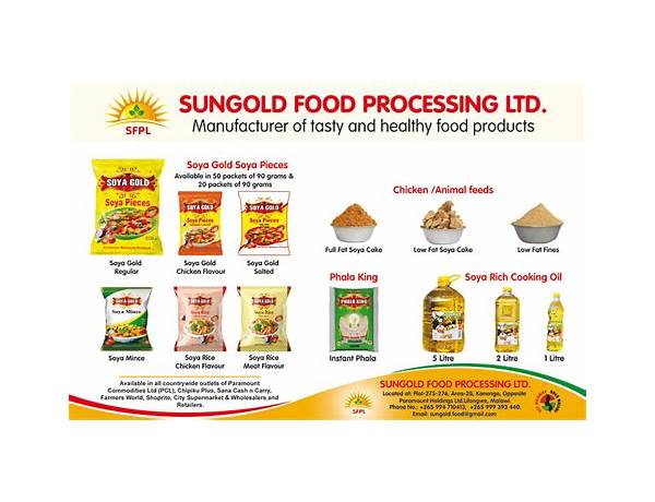 Sungold food facts