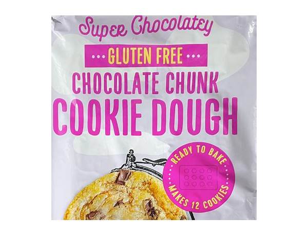 Super  chocolatey gluten free chocolate chunk cookie dough food facts