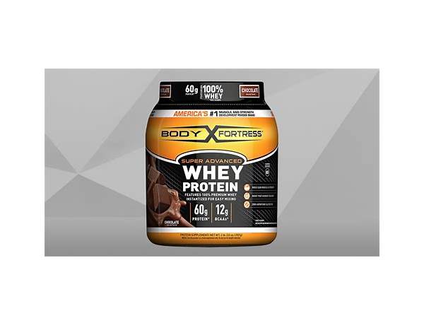 Super advanced whey protein ingredients