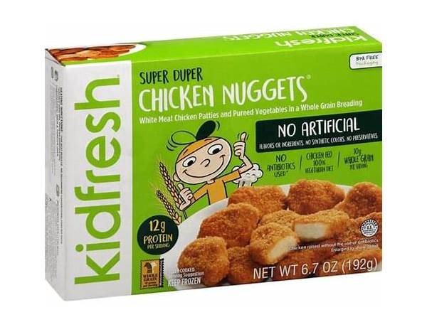 Super duper chicken nuggets ingredients