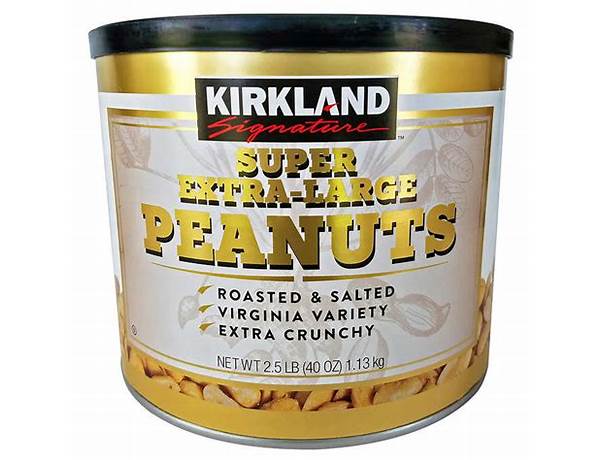 Super extra-large peanuts food facts