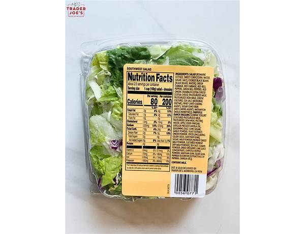 Super salad nutrition facts