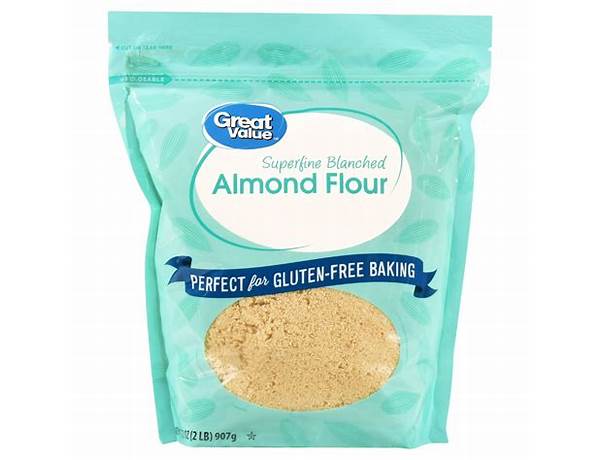 Superfine blanched almond flour food facts