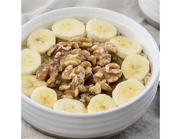 Superfood oatmeal banana nut food facts