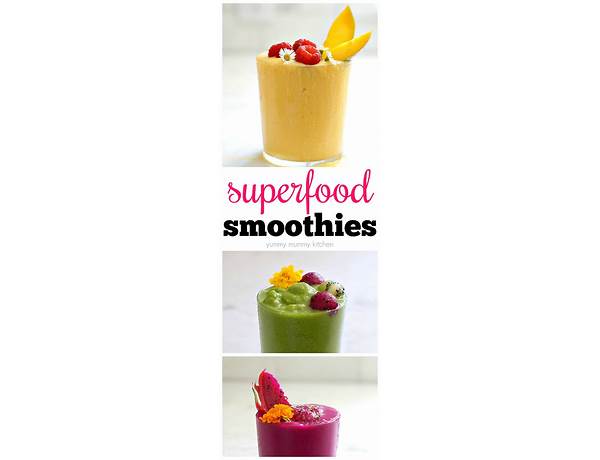 Superfood smoothie food facts