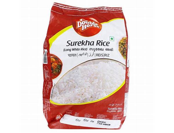 Surekha rice food facts