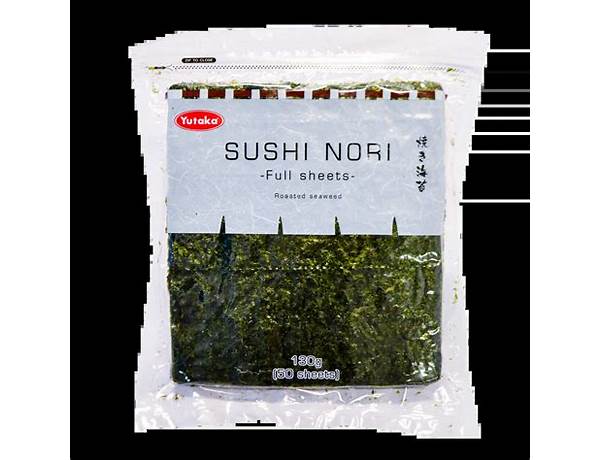 Sushi nori full sheets ingredients