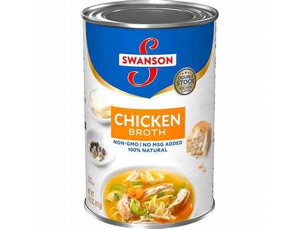 Swanson broth chicken ingredients