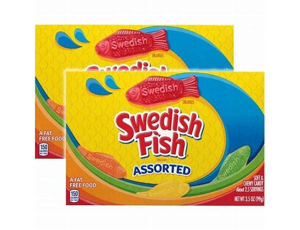 Swedish fish assorted soft & chewy candy food facts