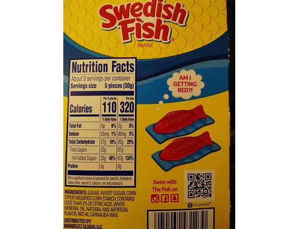 Swedish fish food facts