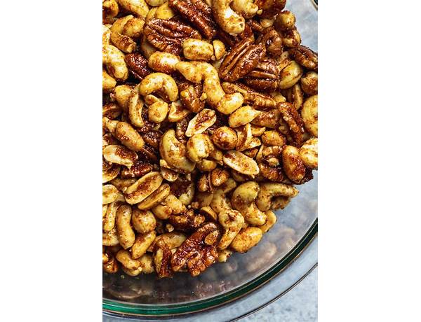 Sweet and spicy nut mix food facts
