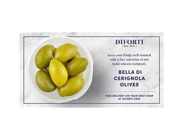 Sweet cerignola olives ingredients