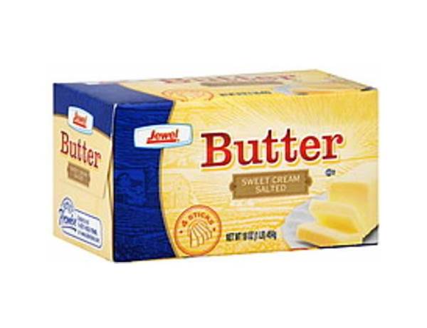 Sweet cream salted butter food facts