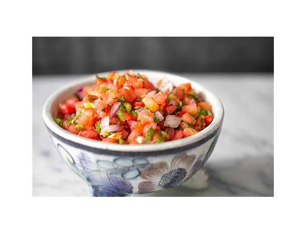 Sweet onion, salsa food facts