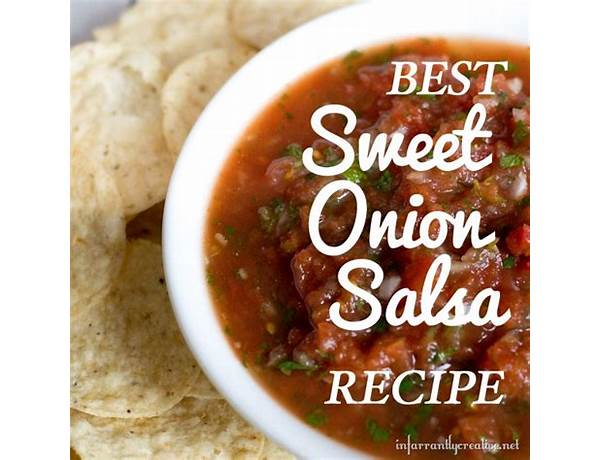 Sweet onion, salsa ingredients