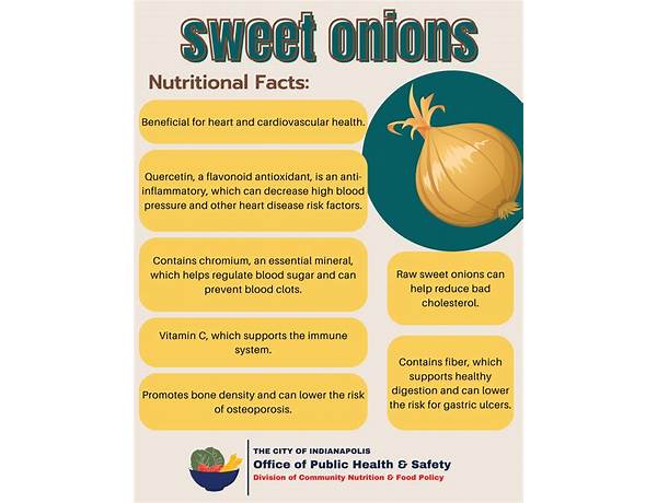 Sweet onions nutrition facts