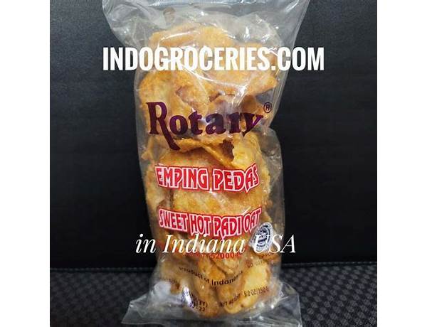 Sweet padi oats (emping manis) ingredients