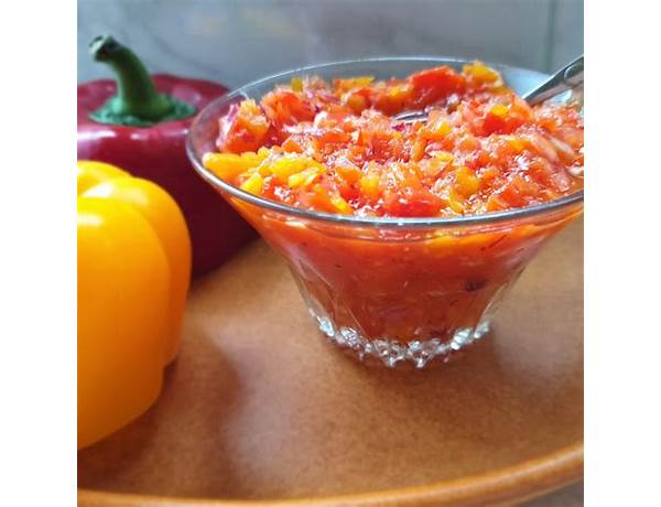 Sweet red peppers ingredients