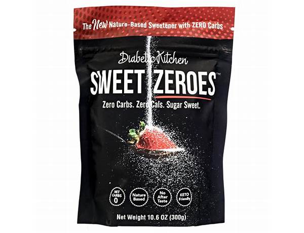 Sweet zeroes food facts