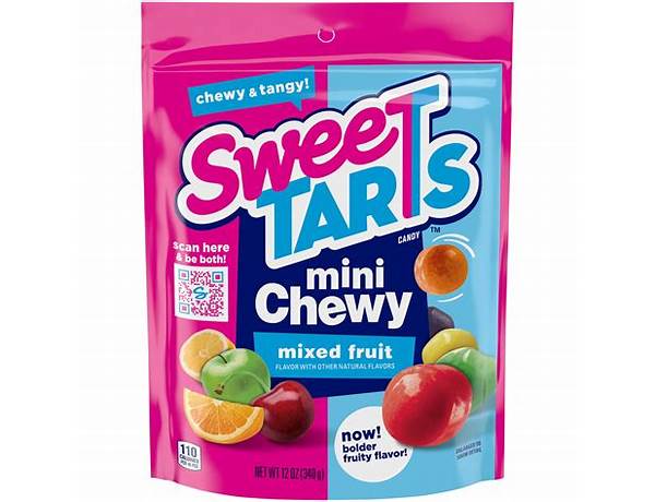 Sweetarts, mini chewy tangy candy ingredients