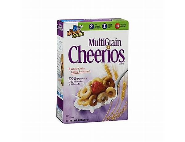 Sweetened multigrain cereal ingredients