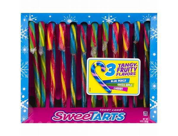 Sweettart candycanes food facts