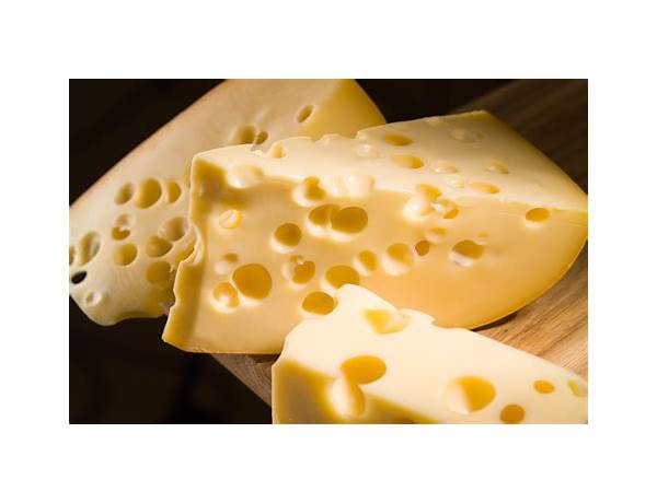 Swiss natural cheese, swiss food facts