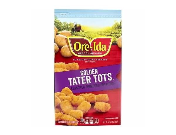 Tater tots seasoned frozen shredded potatoes nutrition facts