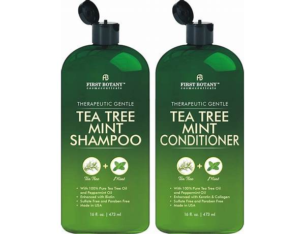 Tea tree shampoo nutrition facts