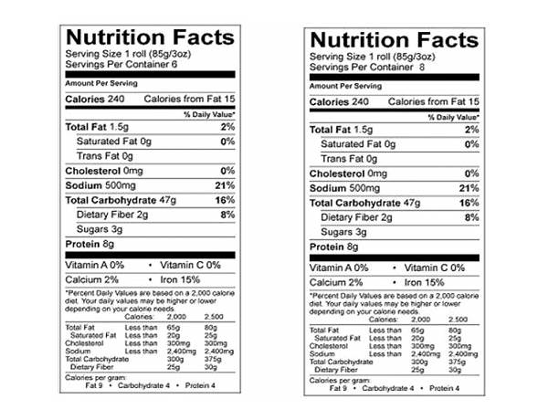 Telera rolls nutrition facts