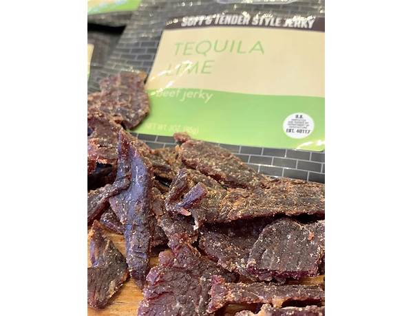 Tequila lime beef jerky food facts