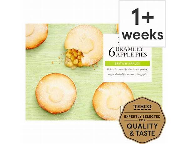 Tesco bramley apple pies 6 pack ingredients