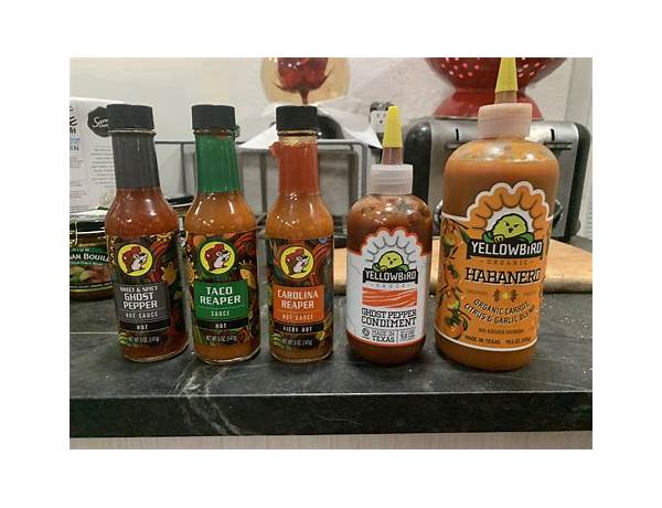 Texas hot sauce food facts