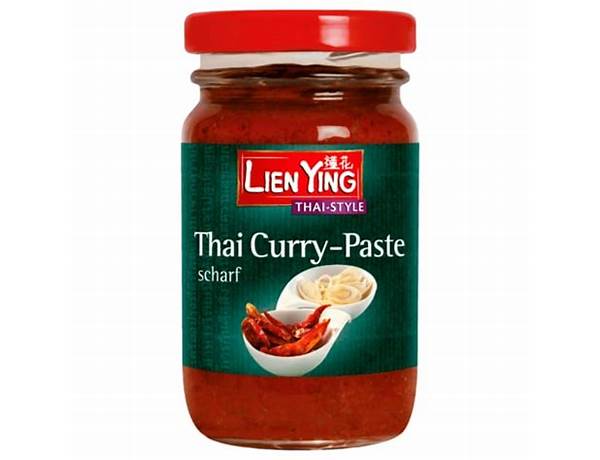 Thai curry rot paste food facts