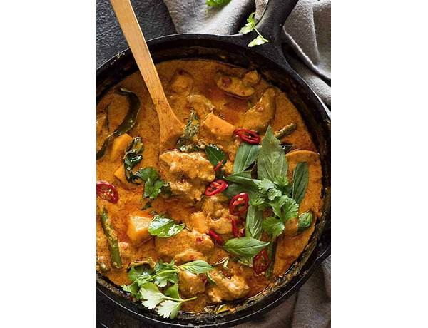 Thai red curry cooking sauce food facts