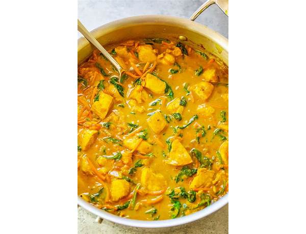 Thai yellow curry cooking sauce food facts