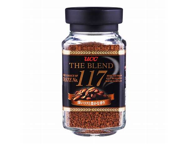 The blend 117, instant coffee powder food facts