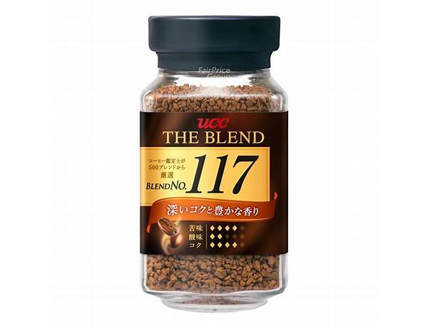 The blend 117, instant coffee powder ingredients