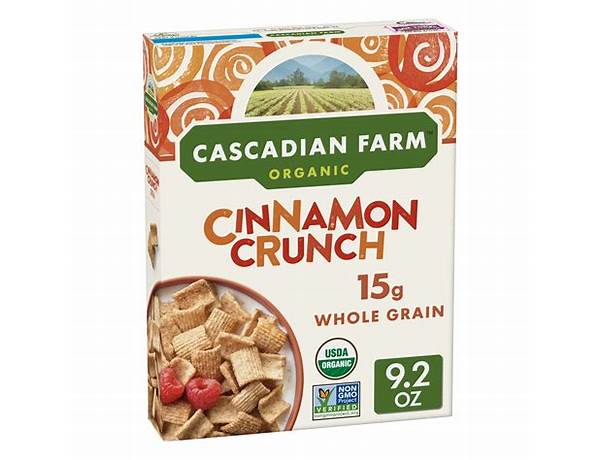 The farmland cinnamon crunch cereal food facts