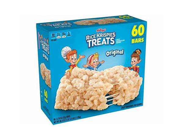 The original crispy marshmallow squares, the original food facts