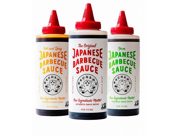 The original japanese barbecue sauce food facts