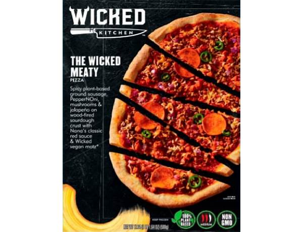 The wicked meaty pizza food facts