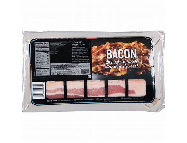 Thick cut bacon ingredients