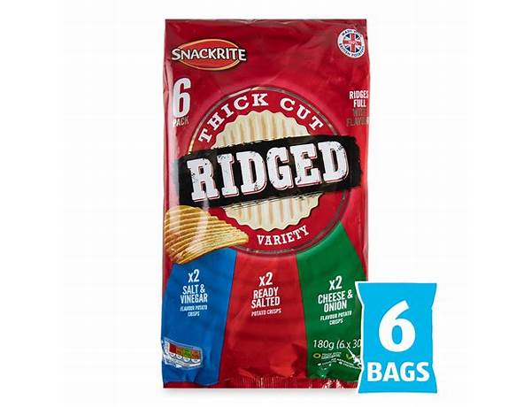 Thick cut ridged variety food facts