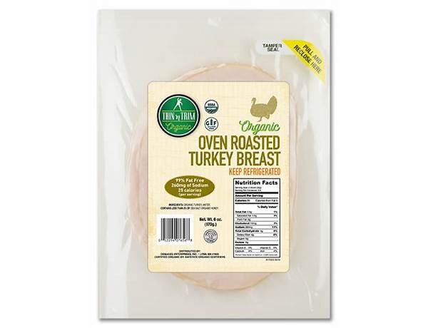 Thin n trim golden turkey breast nutrition facts