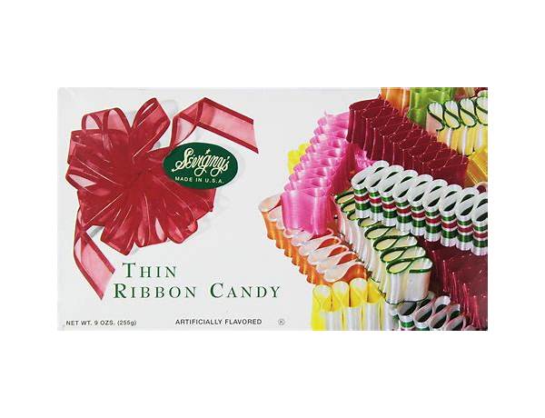 Thin ribbon candy food facts