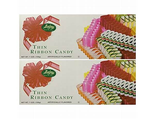 Thin ribbon candy food facts