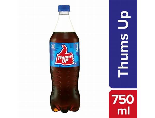 Thumbs up 750ml food facts