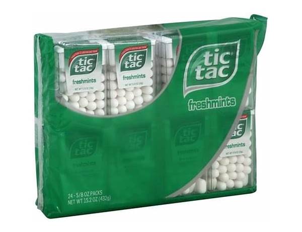 Tic tac, freshmints food facts