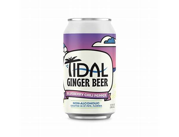Tidal ginger beer food facts